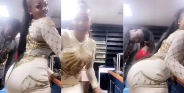 Tacha twerks her way into the hearts of men in Port Harcourt (Video)